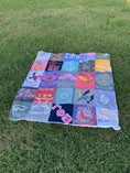 Load image into Gallery viewer, Lap Size T-shirt Blanket 4x4