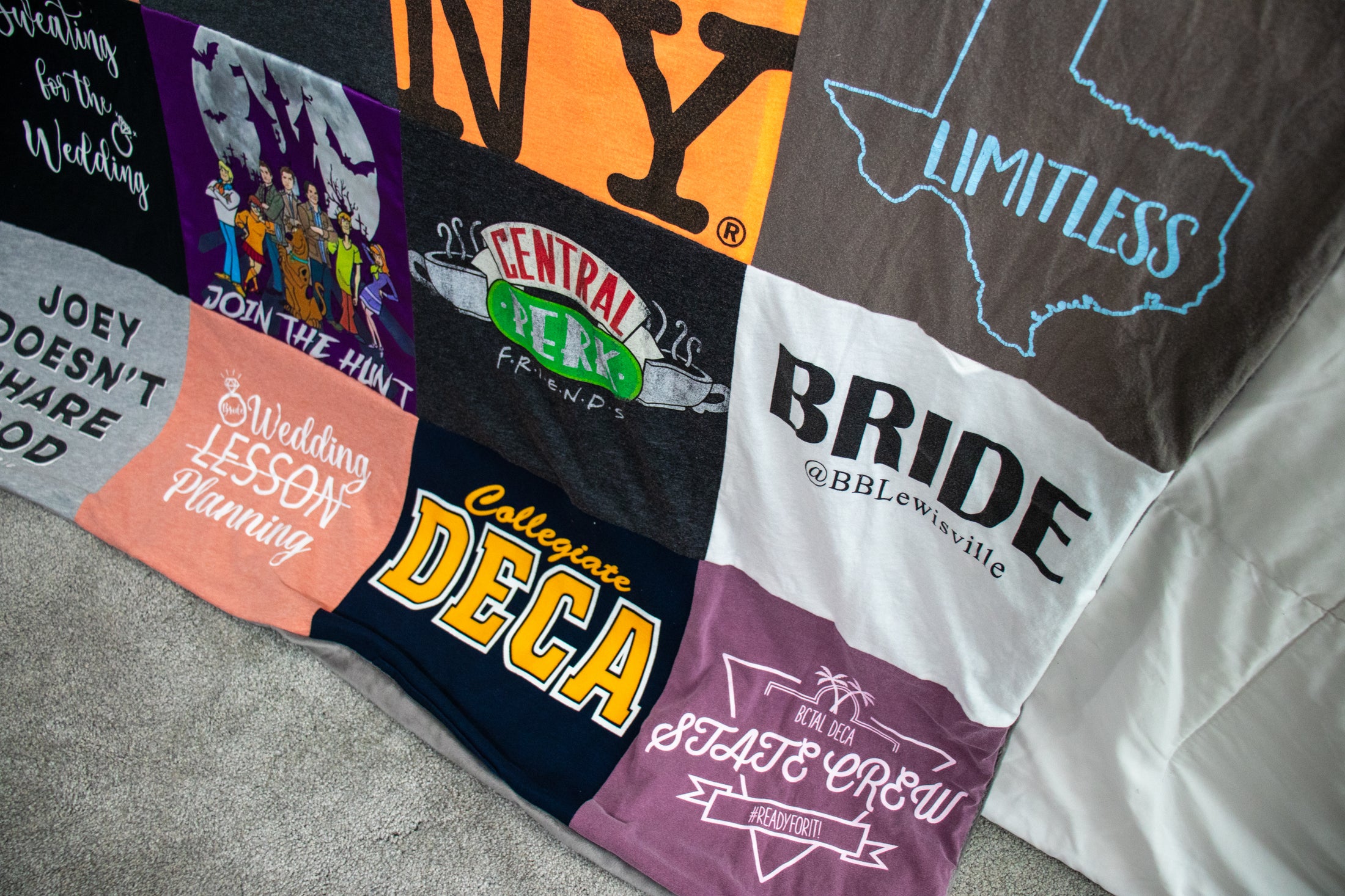 Pack & Ship T-shirt Blanket