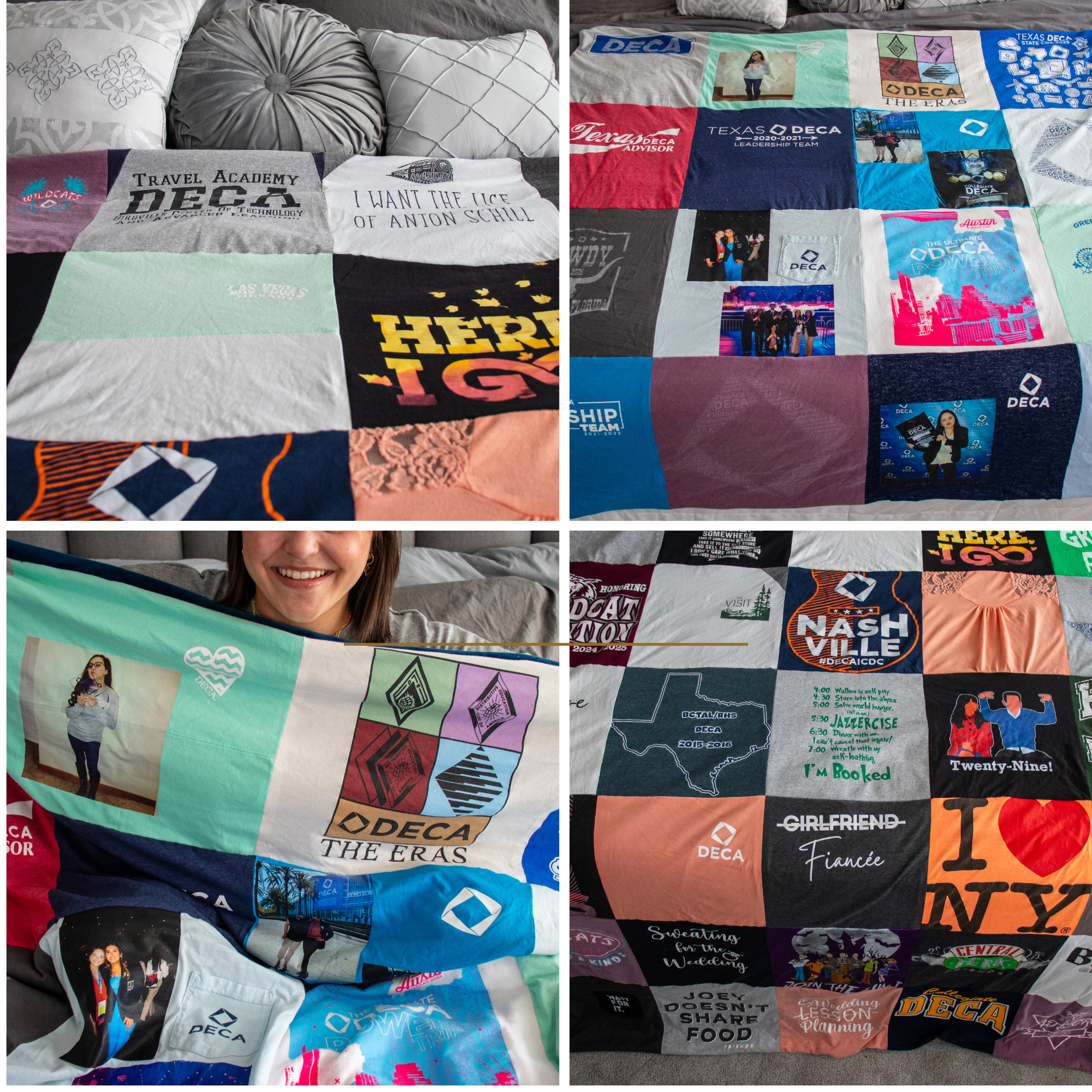 Pack & Ship T-shirt Blanket