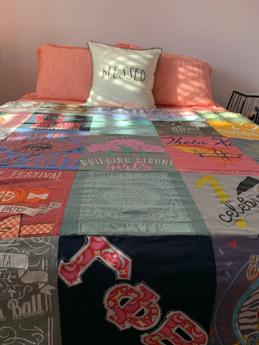 Pack & Ship T-shirt Blanket
